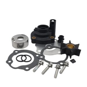 Kit Reparo Bomba D'agua 4 Furos 25hp Johnson Evinrude