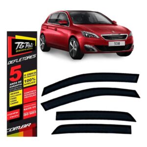 Calha Adesiva Peugeot 308 Hatch 12/19