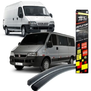 Calha Chuva Defletor Ducato 97/16 2 Pts Adapta Jumper 01/15