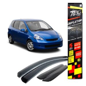 Calha Chuva Defletor Honda Fit 2003/2008 4 Portas