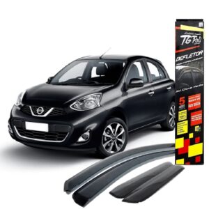 Calha Chuva Defletor Nissan March 2011/2015 4 Portas