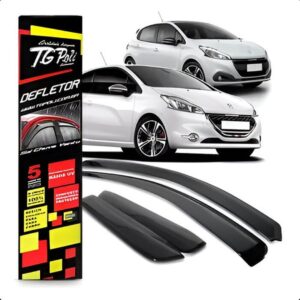 Calha De Chuva Peugeot 208 Hatch 13...