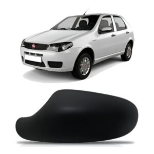 Capa Retrovisor Preto Direito Palio G3 2004 a 2010