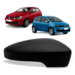 Capa Retrovisor Texturizado Direito Gol G6 Furo P/seta
