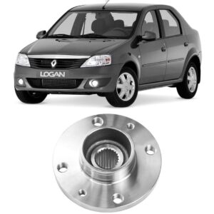Cubo Roda Dianteiro Kangoo Logan Megane Sandero Scenic