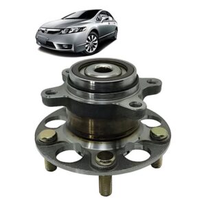 Cubo Roda Traseiro C/ Rolamento S/abs Civic 2001/...