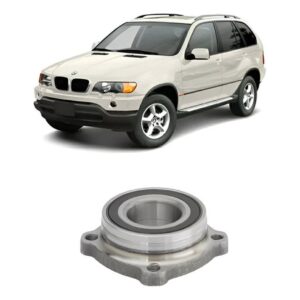 Cubo Roda Traseiro X5 Bmw 4.4 V8 5 00/.... (5 Furos)