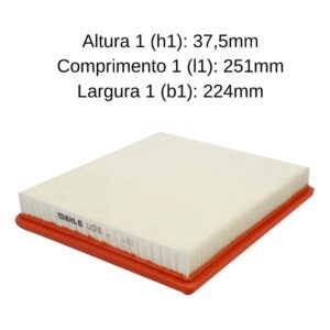 Filtro Ar Carro C20XE C20NE SOHC-MPFI 2.0 8V Gm