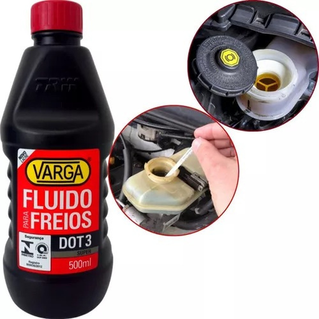 Fluido De Freio Dot3 Varga 500ml