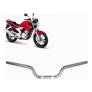 Guidão Moto Cromado Titan 160 S/ Peso