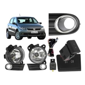 Kit Farol Milha Gol Saveiro Voyage Gv 08/...