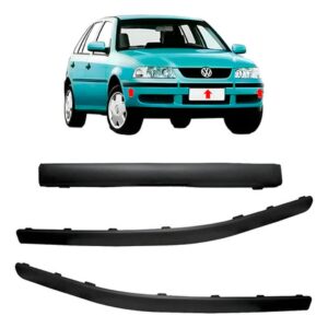 Kit Friso Parachoque Dianteiro Vw Gol Parati Saveiro G3 00/0
