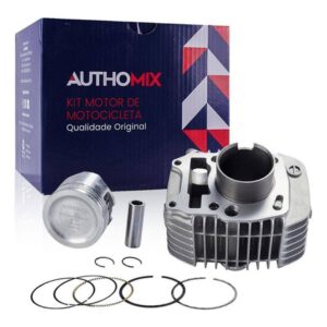 Kit Cilindro Motor Biz 125 2006 Até 2008 Gasolina Carburada