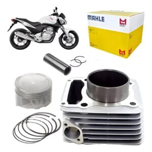Kit Cilindro Pistão E Anel Do Motor Cb300 Xre300 Metal Leve