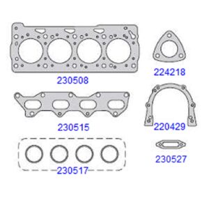 Kit Junta Cabeçote Gol Parati 1.0 16v 02/... Power