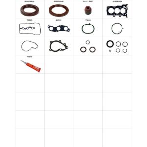 Kit Junta Motor (fibra) Completo Hyundai Hb20 1.0 12v 12/...