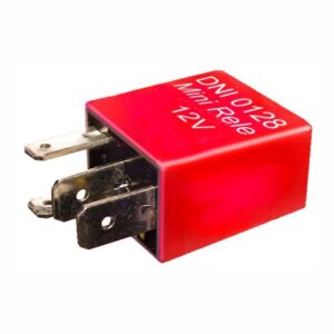 Mini Relé Auxiliar 40A 12V Uso Geral Ar Buzina Farol Bomba