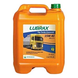 Óleo Motor 15w40 Top Turbo Essencial Lubrax 20 Litros Para Motores A Diesel