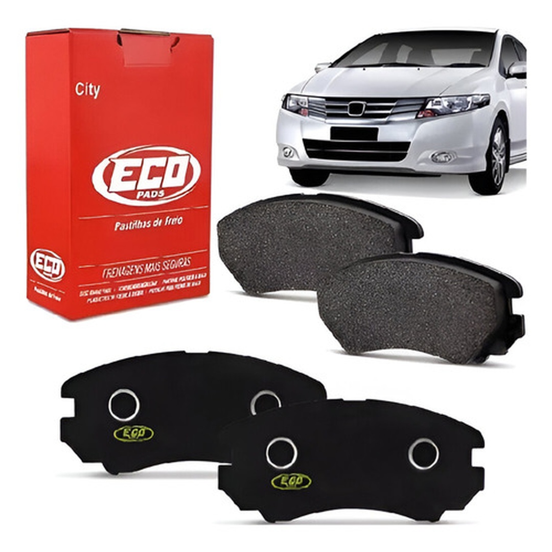 Pastilhas De Freio Traseira City Civic Crx Fit 2009/...