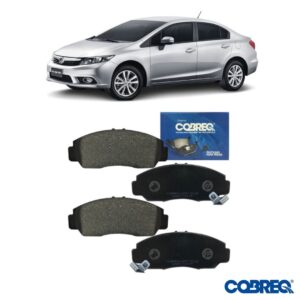 Pastilha de Freio Dianteiro Accord 08/... Civic 1.8 Gx 06/..
