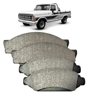 Pastilha de Freio Dianteiro D20 F1000 94/.. Silverado 97/..