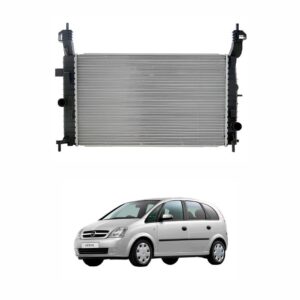 Radiador Meriva 1.8 16V 2003 a 2004 1.8 8V 2005 a 2009