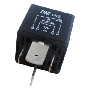 Relé Auxiliar Injeção Eletronica 4t 12v Fiat A/c Palio Alfa