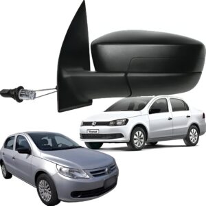 Retrovisor Gol Voyage G5 2009 a 2012 Com Controle Esquerdo
