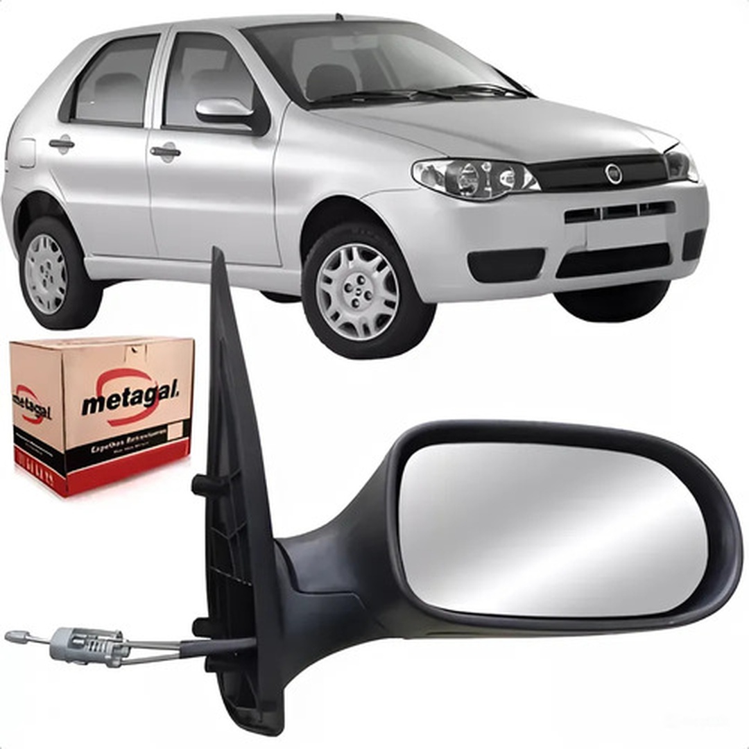 Retrovisor Lado Direito Palio Siena 2004/2007 Com controle