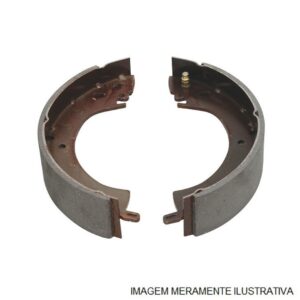 Sapata de Freio Peugeot 106 todos 205 Citroen ZX 164x32 Sistema Bendix