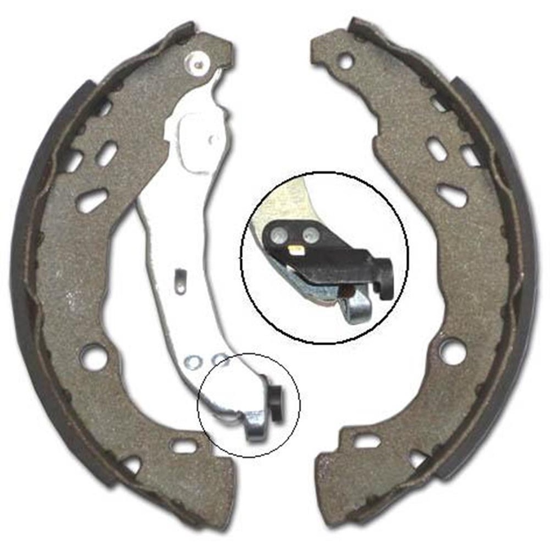 Sapata Freio Traseiro Citroen C3 1.6 16v ABS 2013/.. Peugeot 208 1.5 8v 16v ABS 2013 a 2016