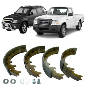 Sapata Freio Traseiro S10 95/11 Blazer 95/... Ranger 05/...