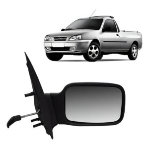Retrovisor Direito Courier 1997/... Com Controle