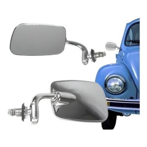 Retrovisor Direito Fusca Universal Cromado Mexicano