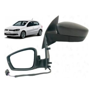 Retrovisor Direito Gol Voyage 12/15 Elétrico Sem Pisca 4p