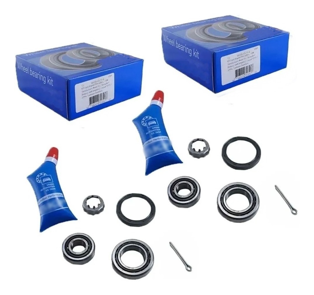 Kit Rolamento Roda Traseira VW Gol G1 G2 G3 G4 Parati Voyage - Imagem 4